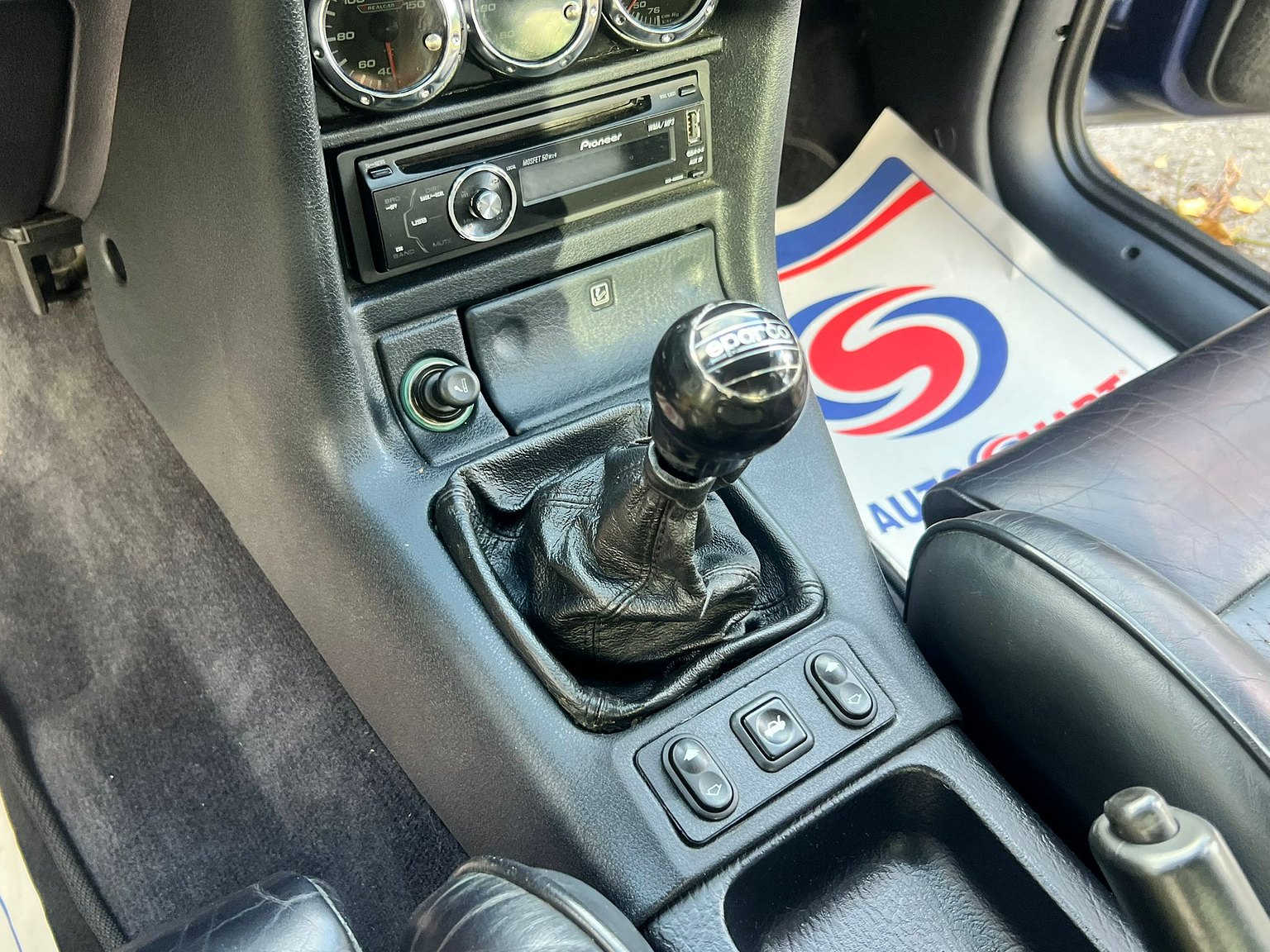 Interiörbild 1993 Ford Escort RS Cosworth "Big Turbo"