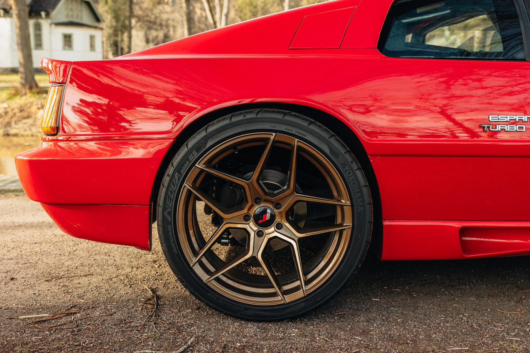 Exteriörbild på 1989 Lotus Esprit Turbo 