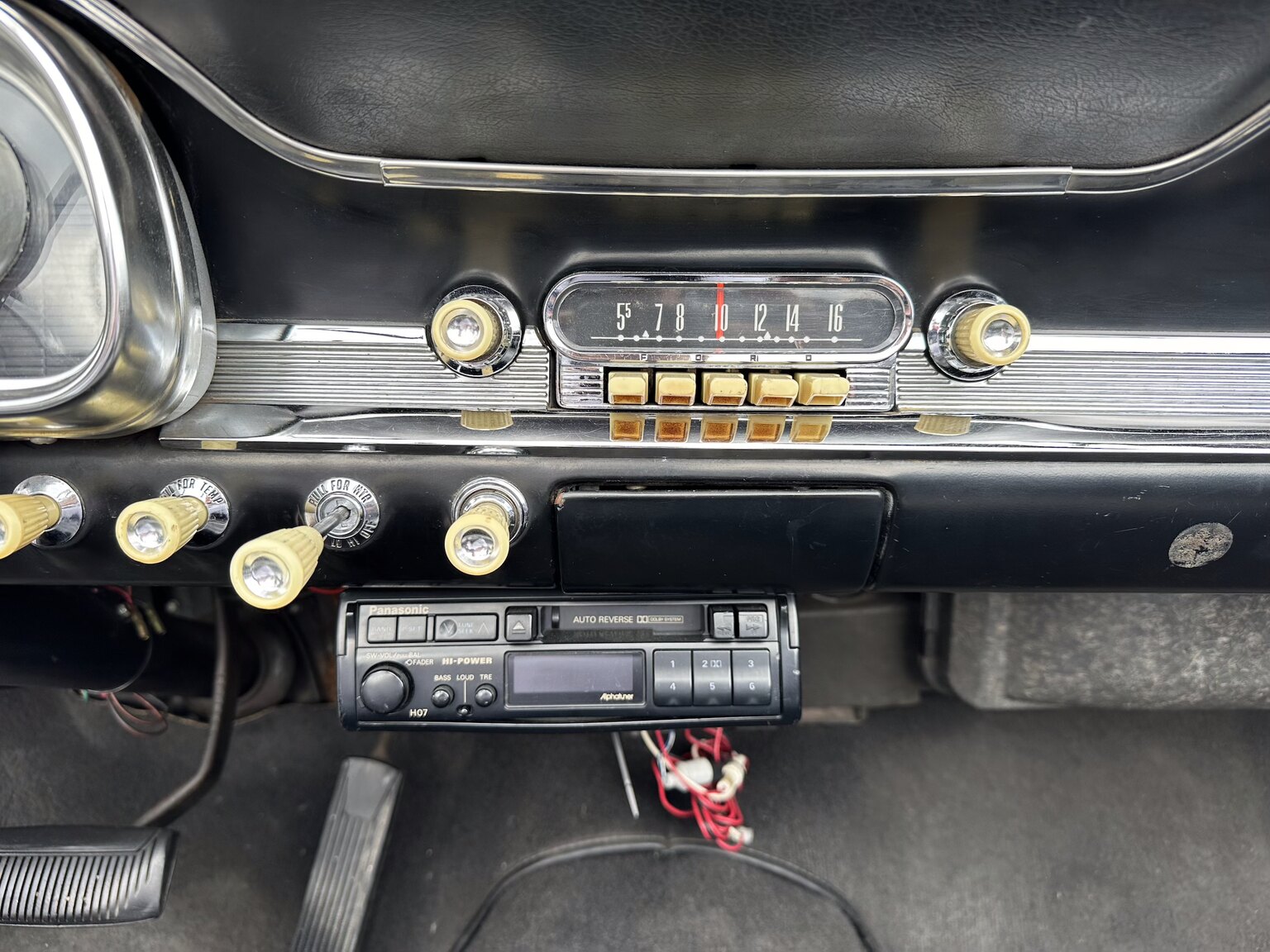 Interiörbild 1963 Ford Falcon Futura Convertible