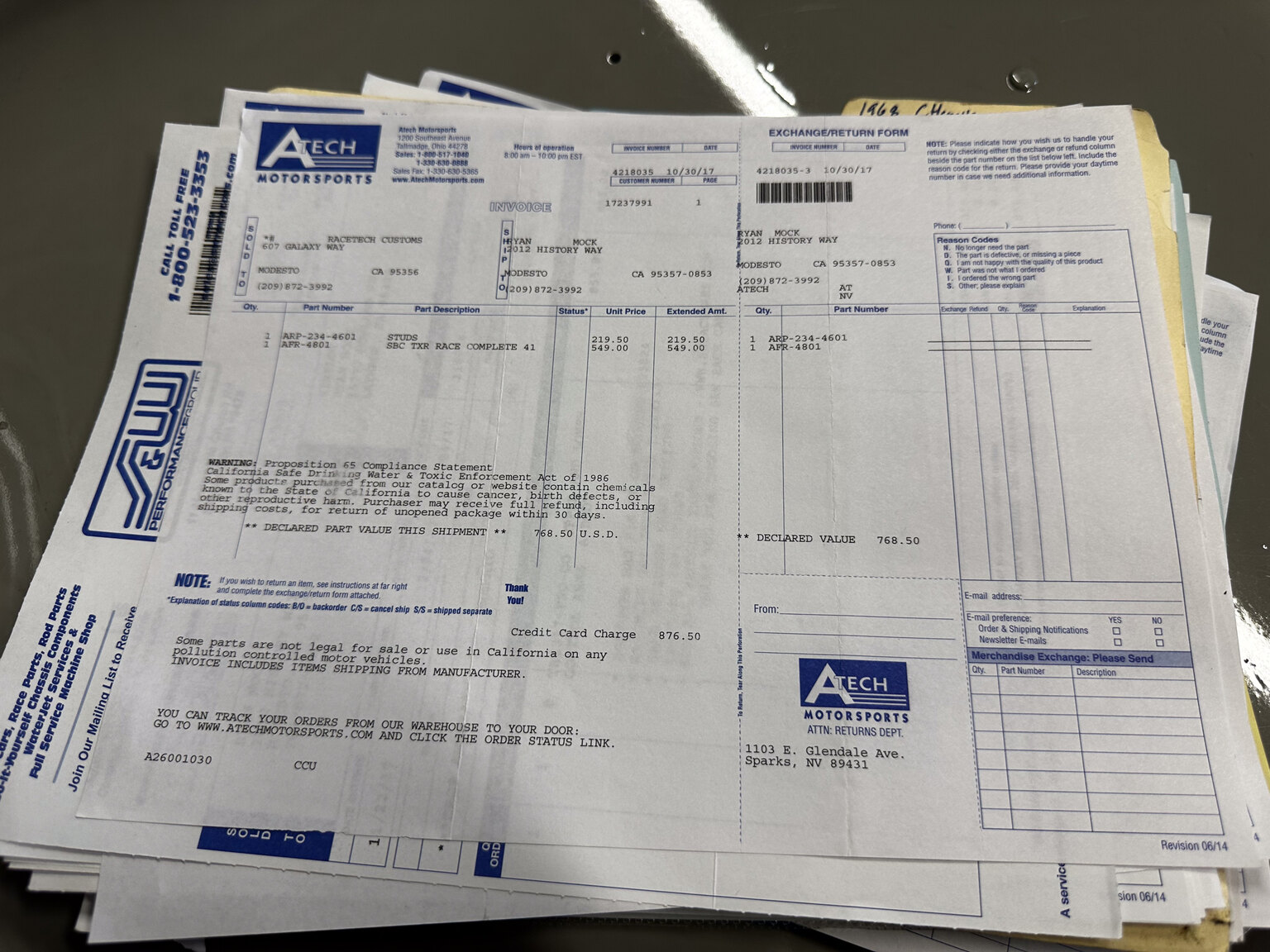 Documentation for 1968 Chevrolet Chevelle PRO Street (71)