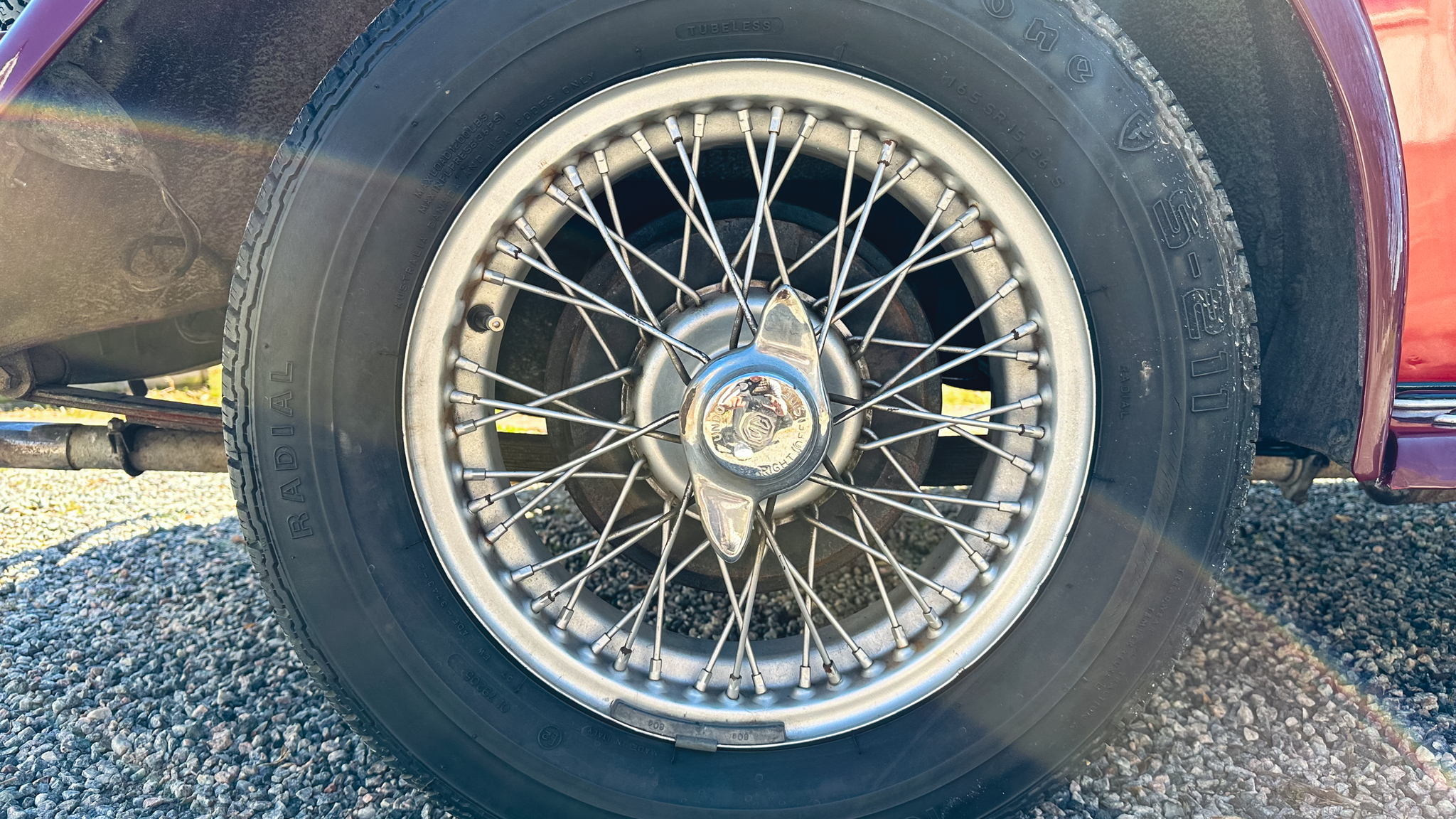 Aussenfoto 1951 MG TD MIDGET