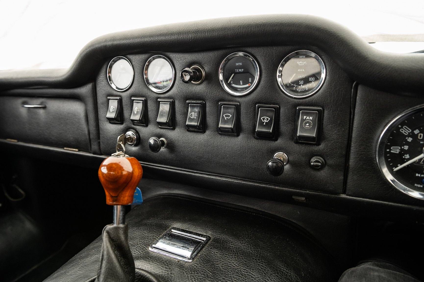 Innenraumfoto von 1969 Marcos 3000 GT