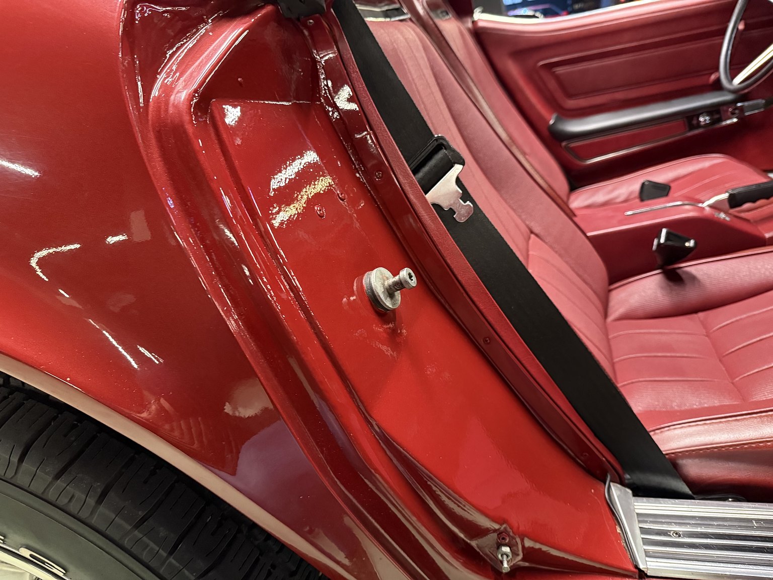 Interiörbild 1974 Chevrolet Corvette Stingray