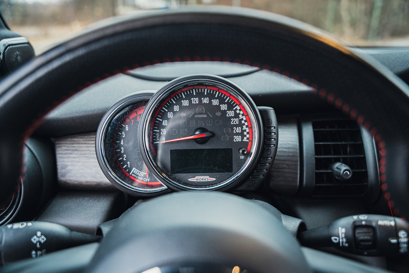 Interiörbild 2017 Mini Cooper JCW