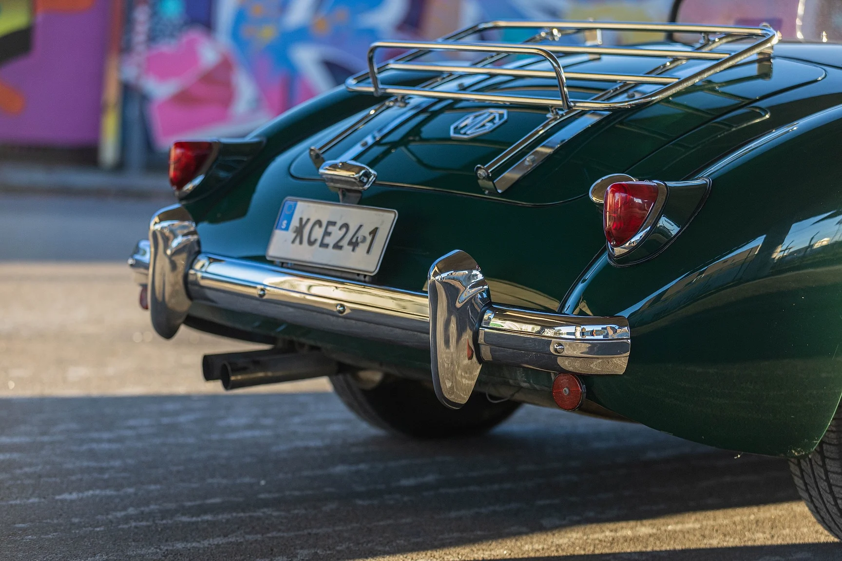 Exteriörbild på 1958 MGA 1500 Roadster (19)