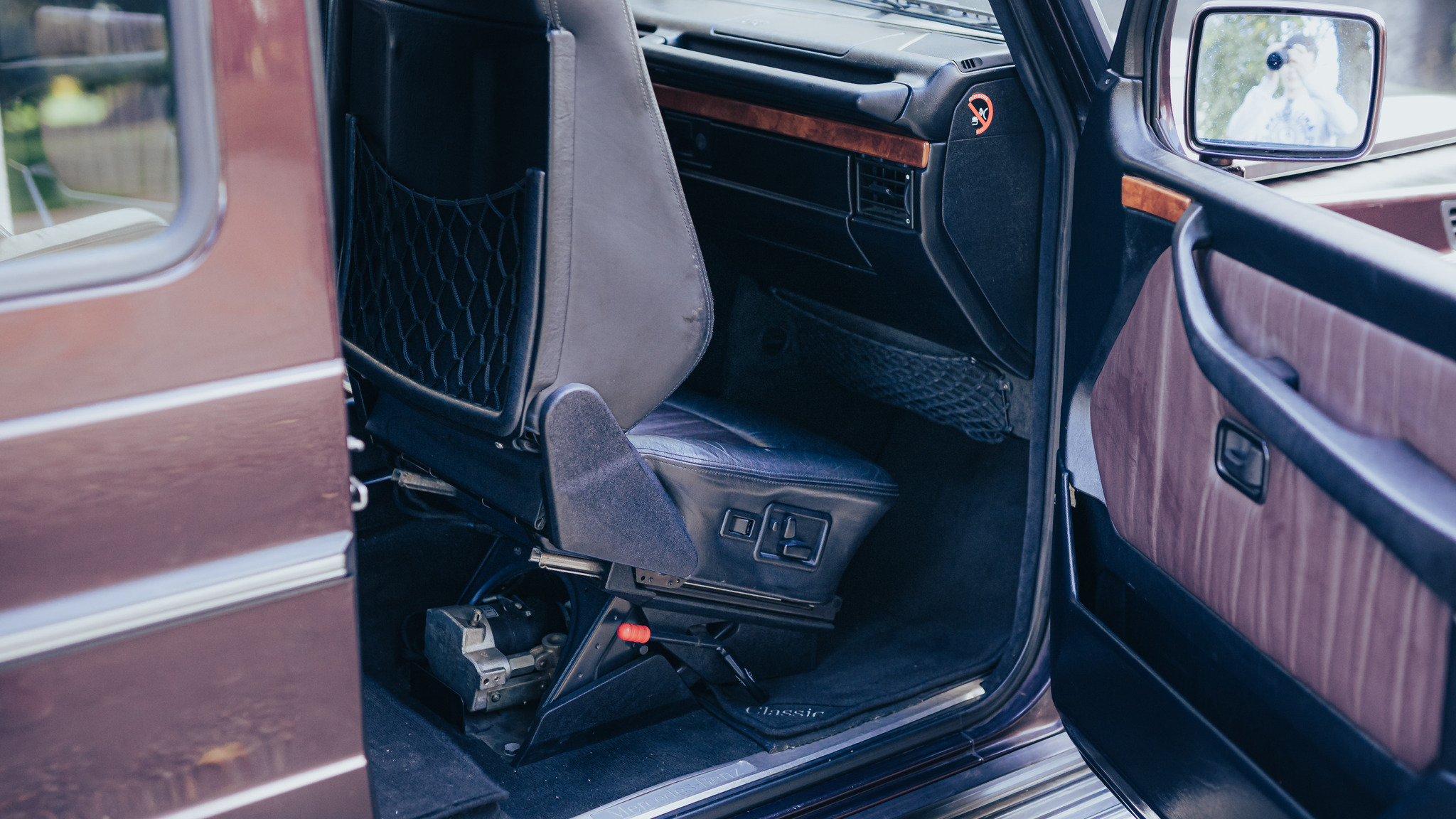 Interiörbild 2000 Mercedes G500 Classic Special Edition