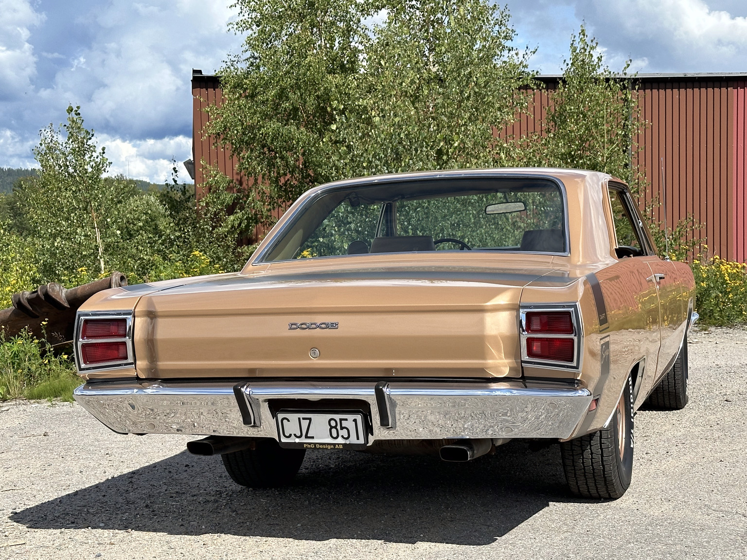 Exterior image of 1969 Dodge Dart Swinger 340 (54)