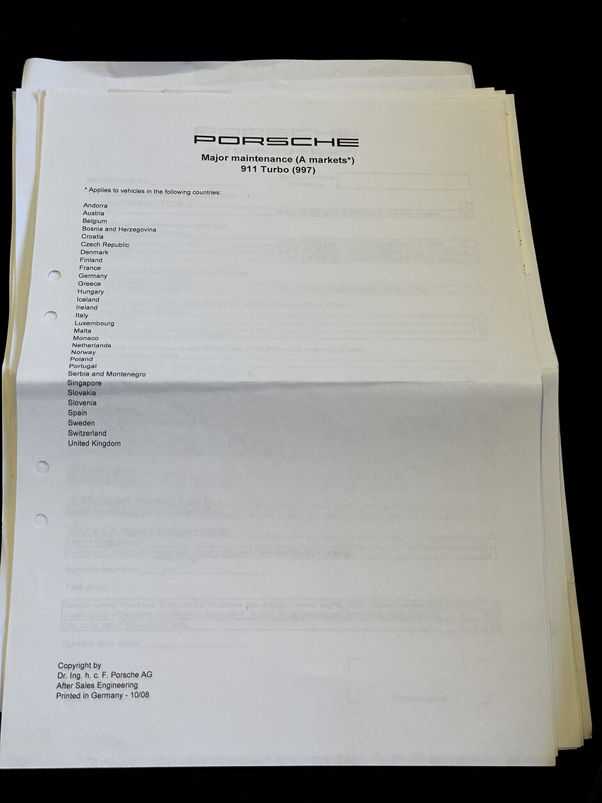 Documentation for 2008 Porsche 911 Turbo Cabriolet (28)