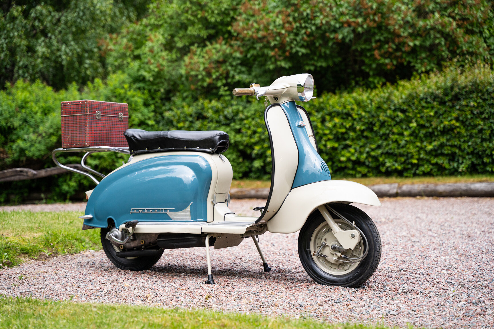 Exteriörbild på 1960 Lambretta Milano II