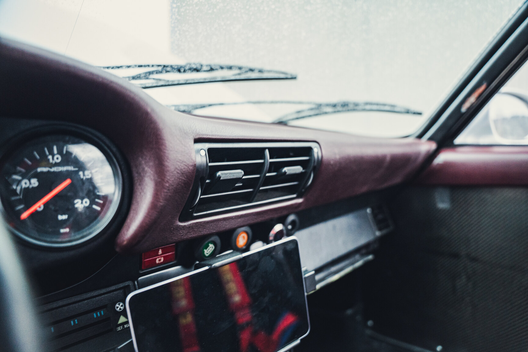 Interiörbild 1978 Porsche 911 930 Turbo