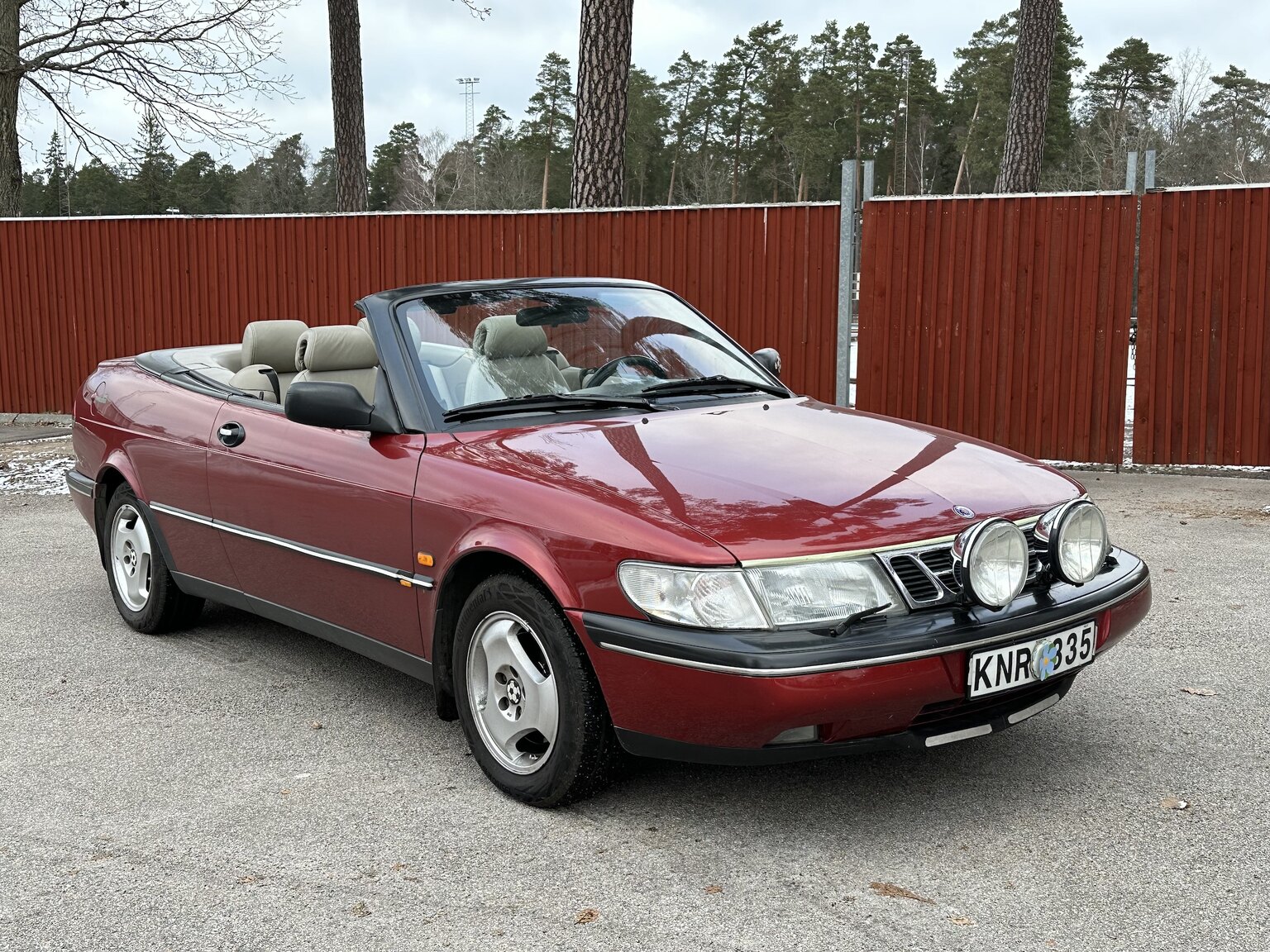Exteriörbild på 1997 Saab 900 Cabriolet - En ägare