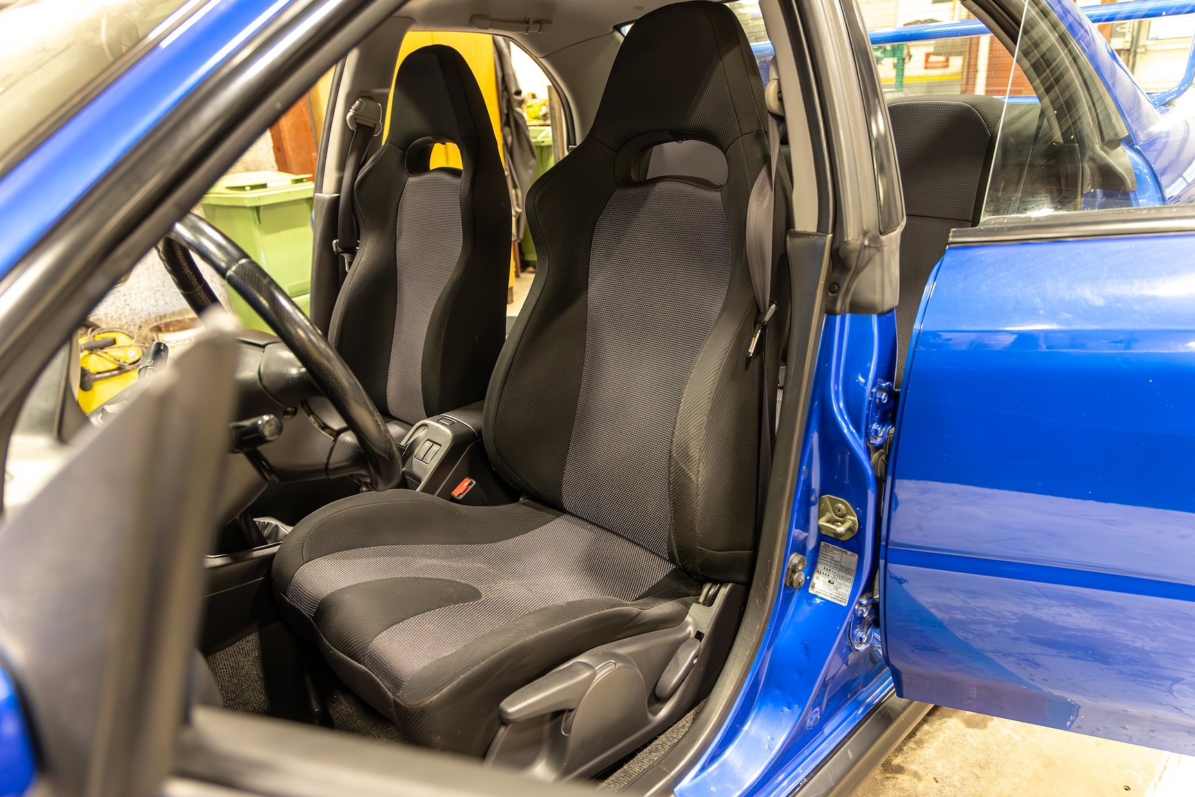 Interiörbild 2001 Subaru Impreza 2.0 WRX Turbo 4WD