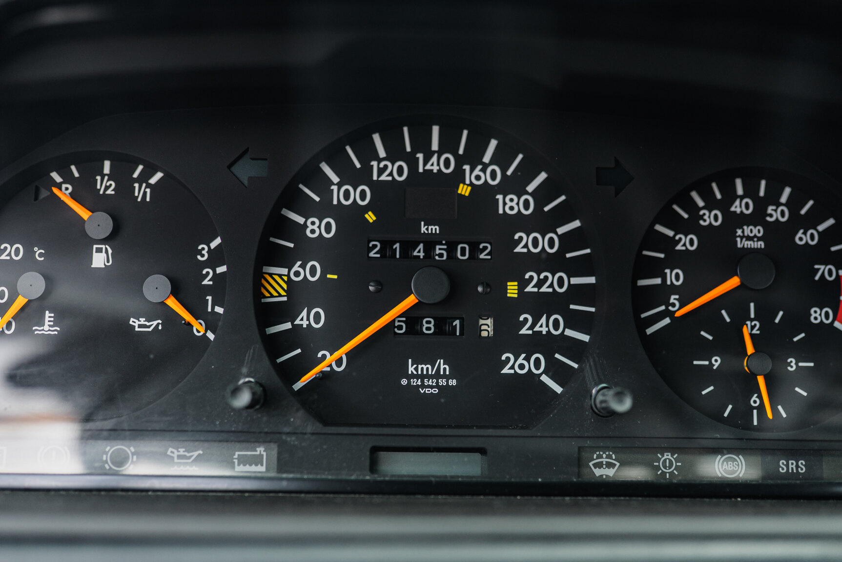 Interiörbild 1992 Mercedes-Benz 300CE-24V