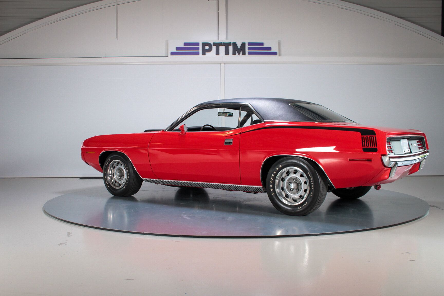 Exteriörbild på 1970 Plymouth Hemi Cuda
