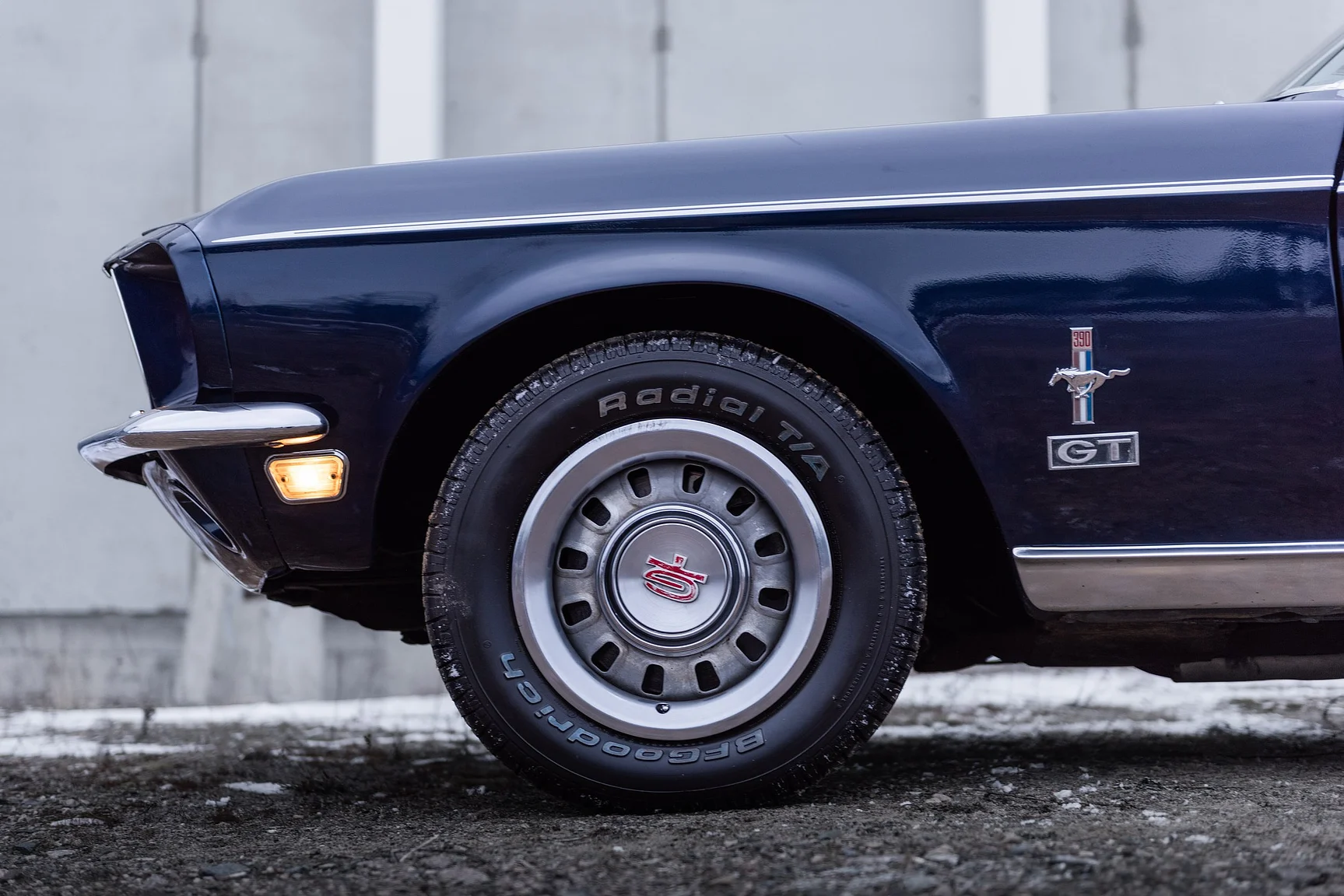 Exteriörbild på 1968 Ford Mustang GTA S-Code (54)