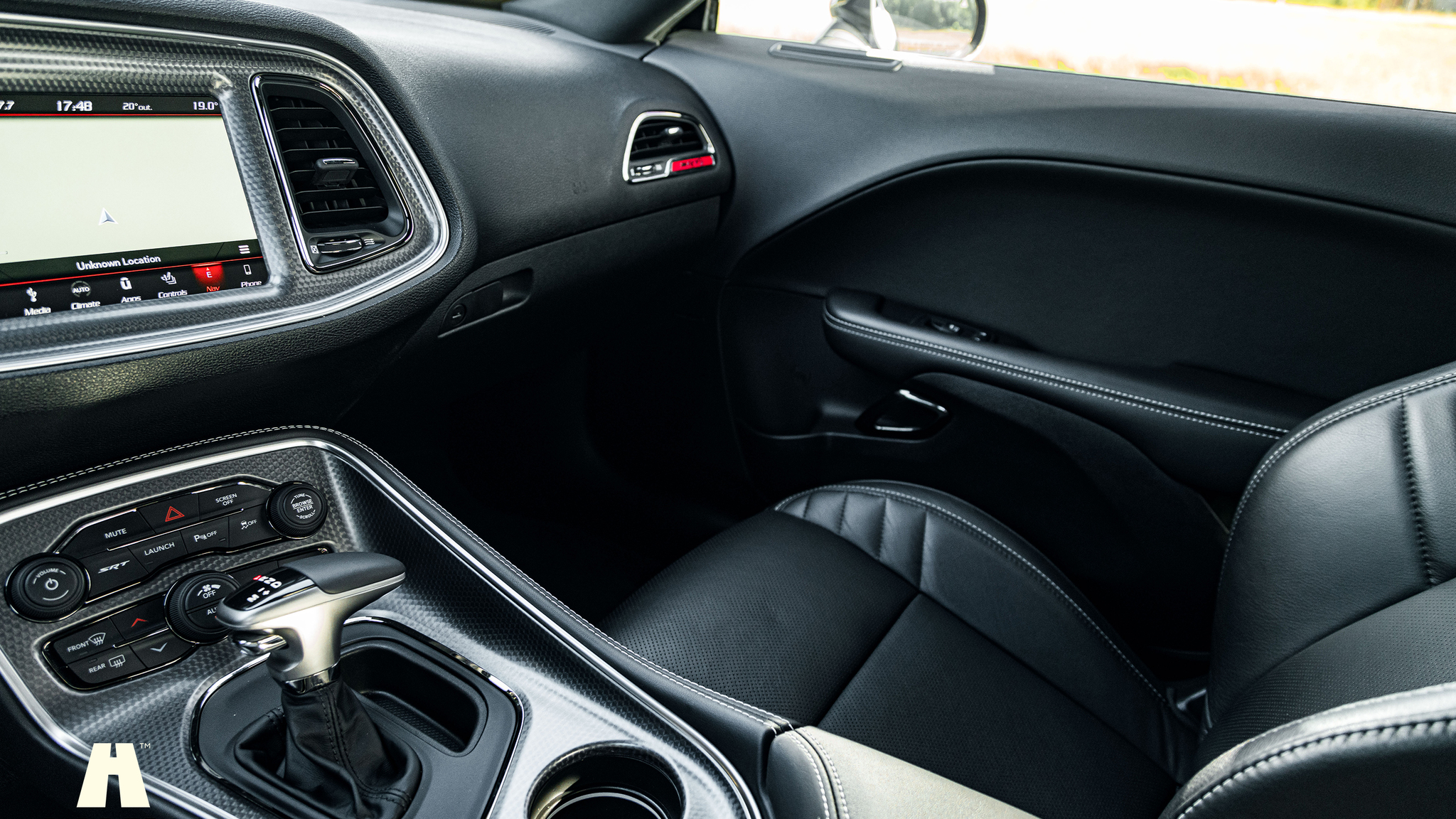 Interior image of 2018 Dodge Challenger Hellcat