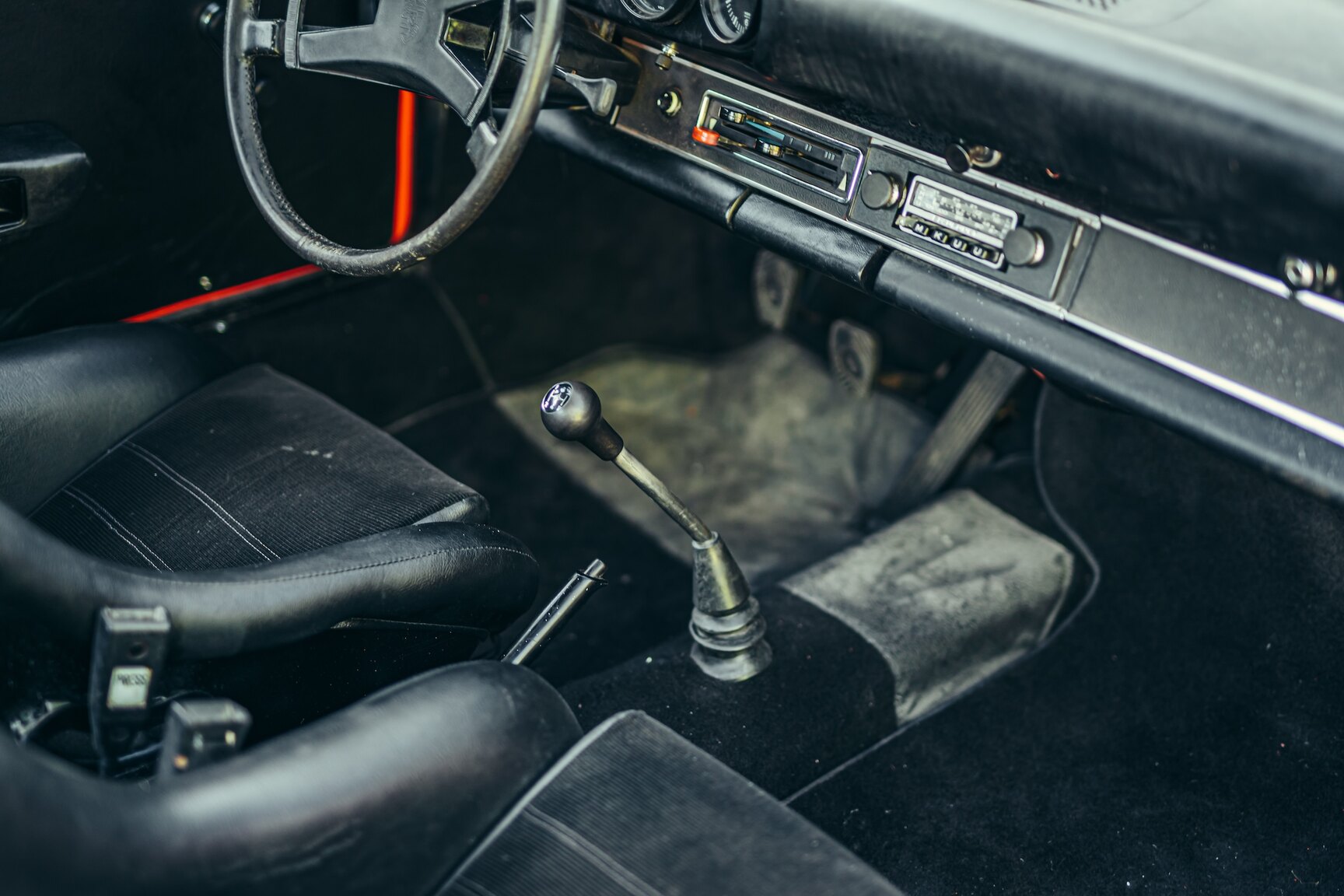 Interior image of 1972 Porsche 911E