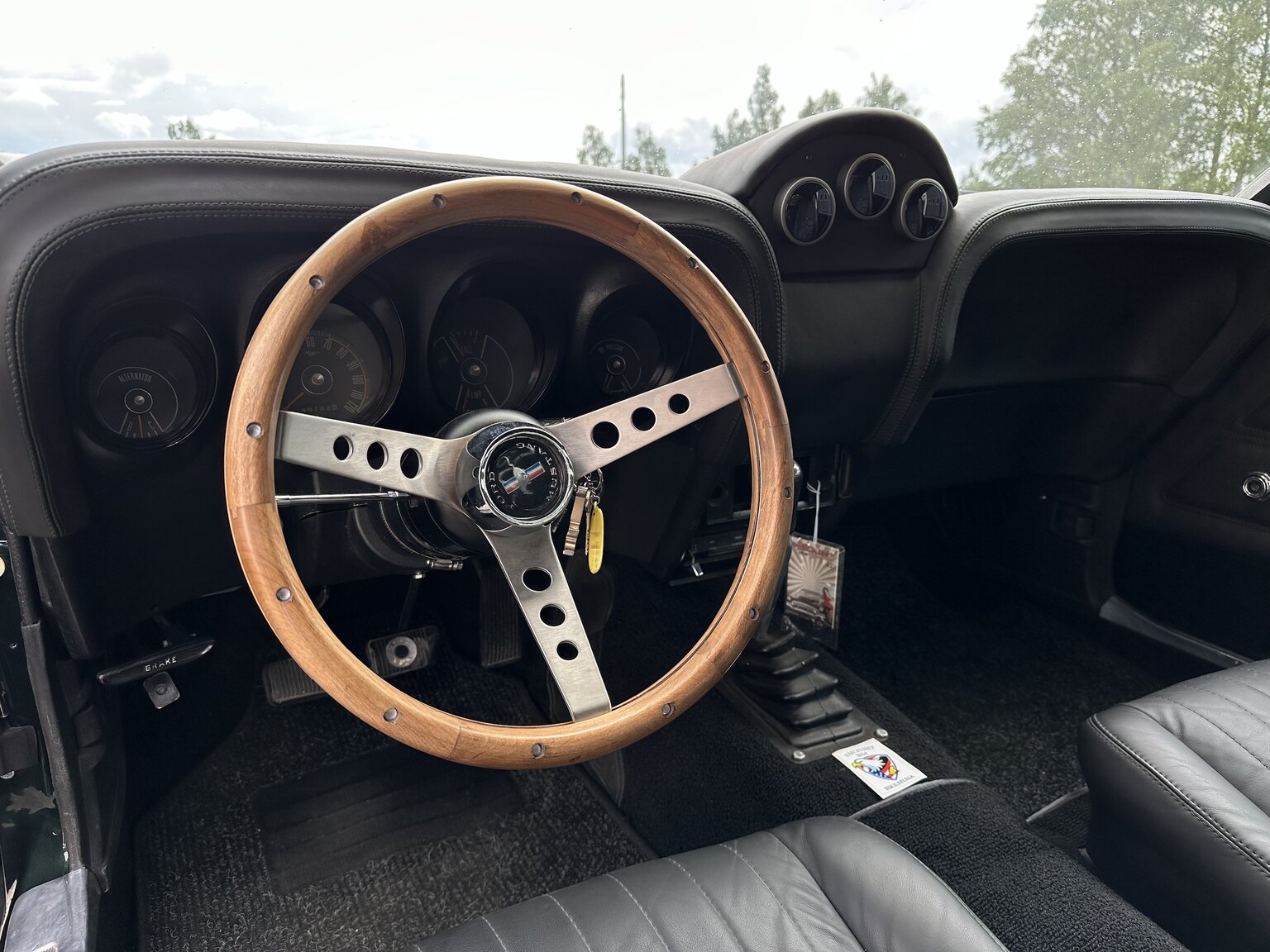 Interiörbild 1970 Ford Mustang Fastback SportsRoof 5.0 (5)