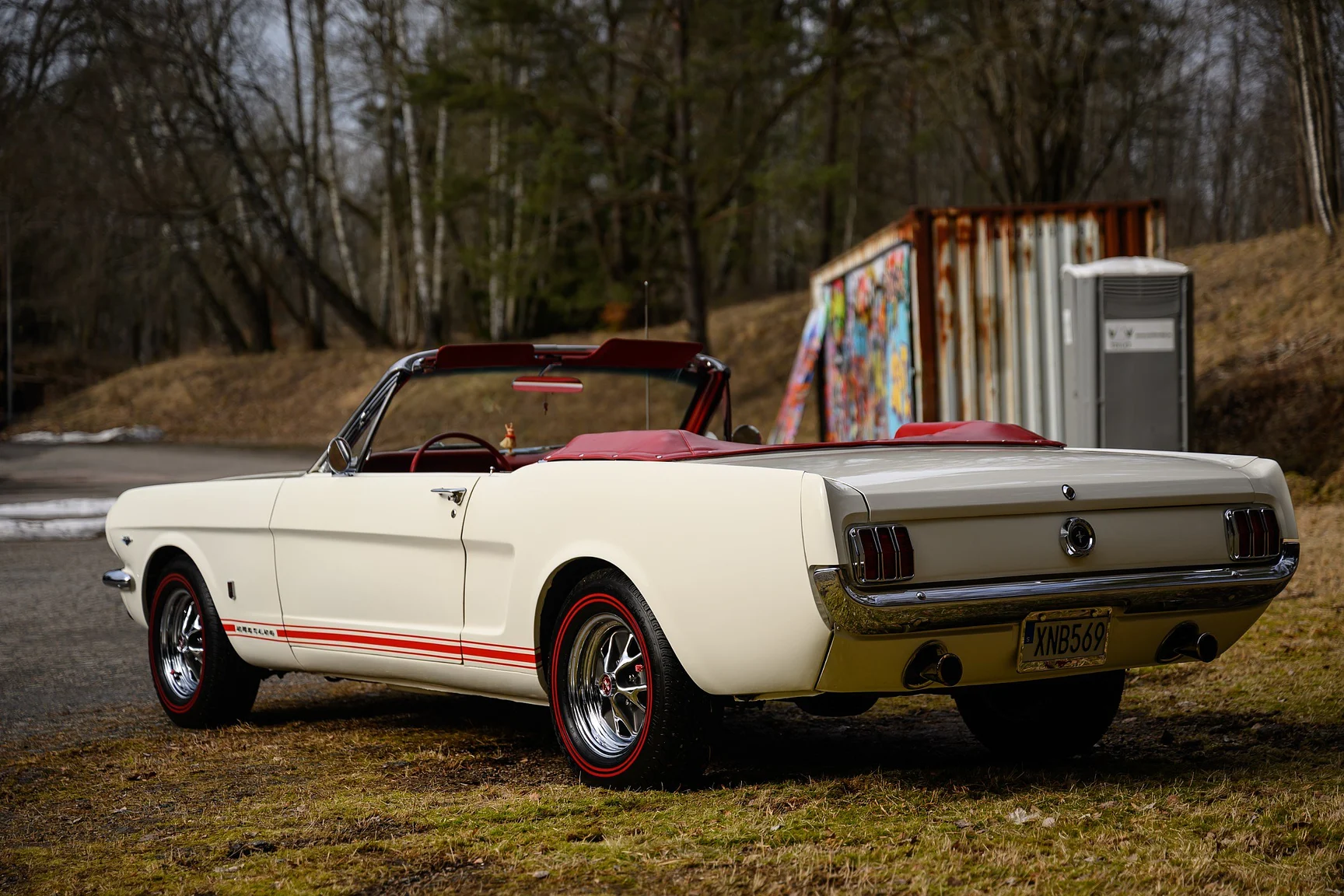 Exteriörbild på 1965 Ford Mustang GT Convertible (68)