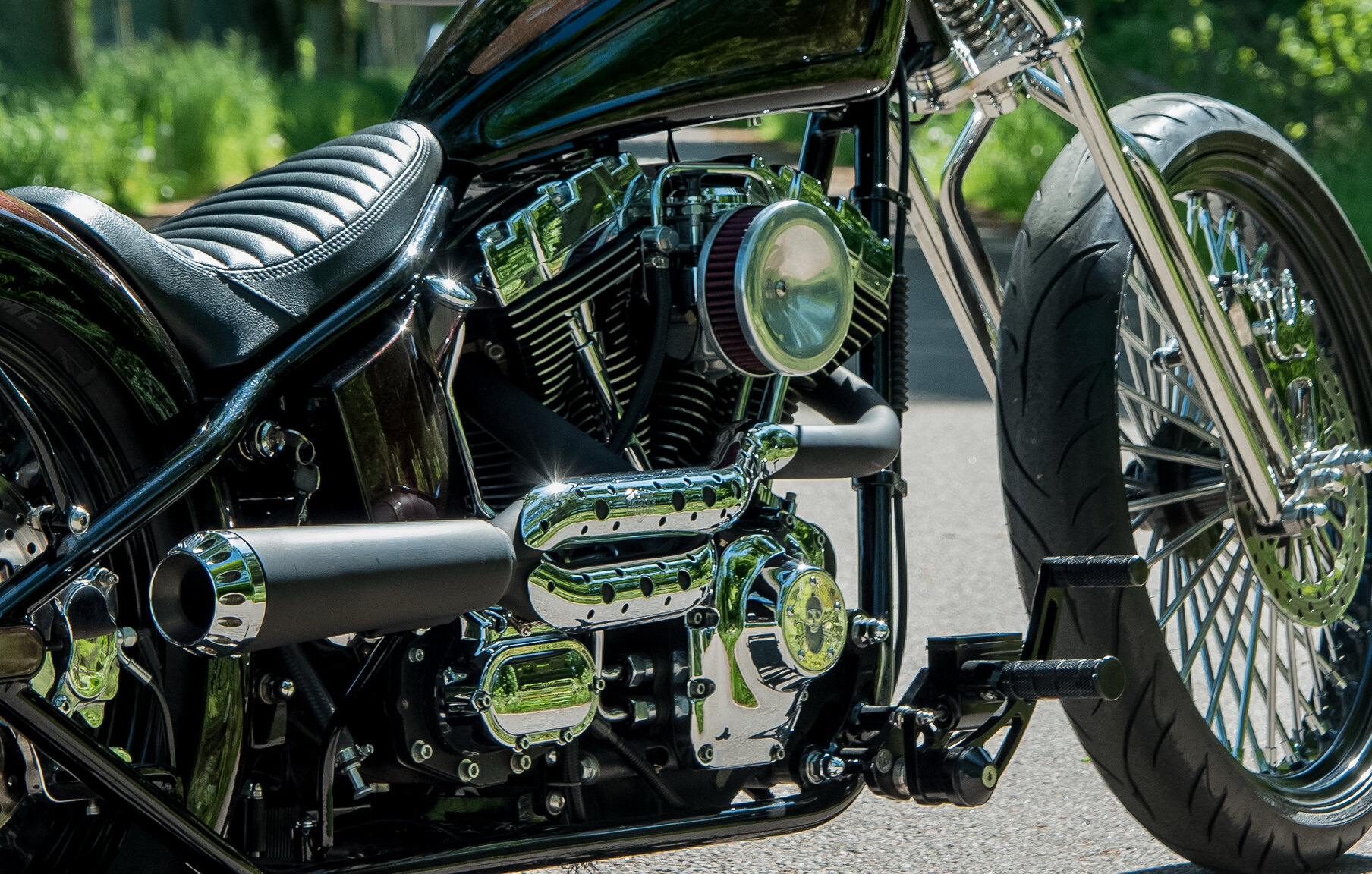 Image of 2024 P91 Customs Fat Bobber mechanics