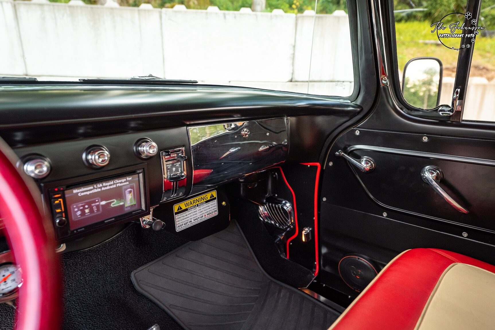 Innenraumfoto von 1956 Chevrolet 3100/3200 NAPCO Powr-Pak 4x4