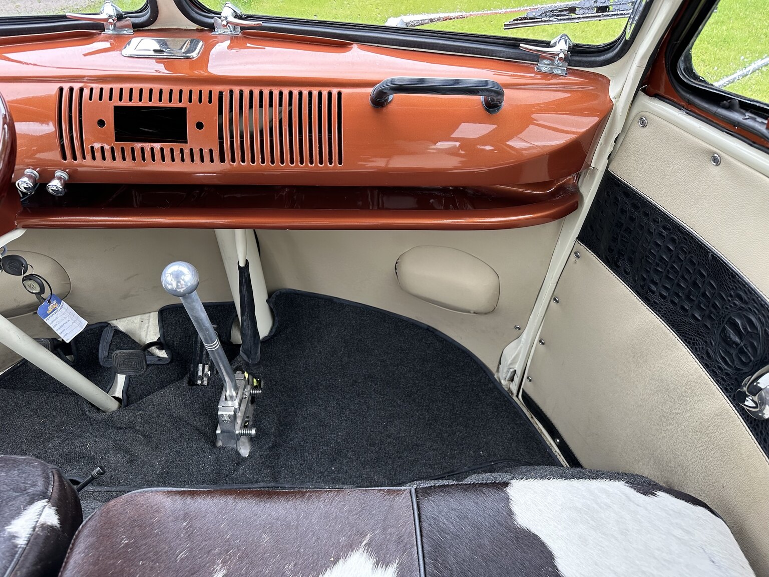 Innenraumfoto von 1970 Volkswagen T1