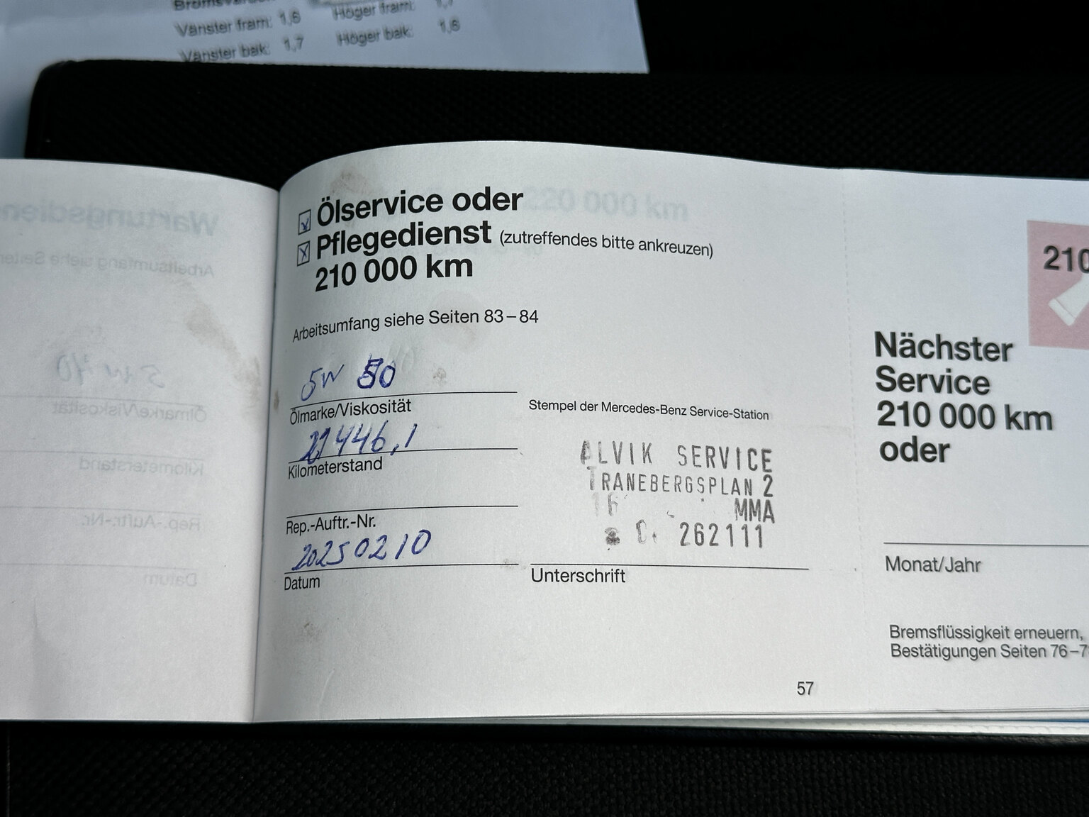 Dokumentation för 1992 Mercedes-Benz 300CE-24V