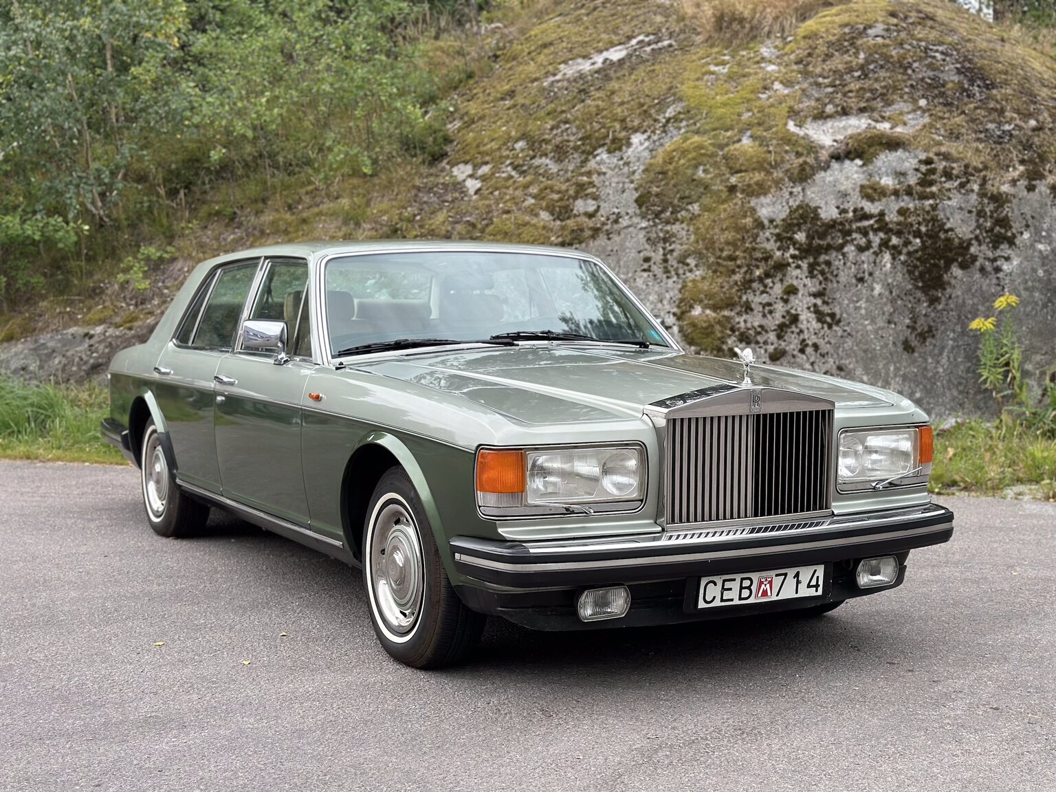 Exteriörbild på 1982  Rolls Royce Silver Spirit