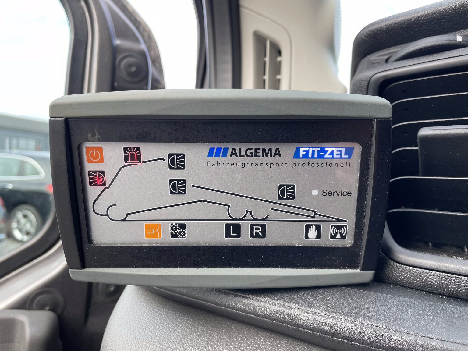 Innenraumfoto von 2022 Ford Transit fordonstransport