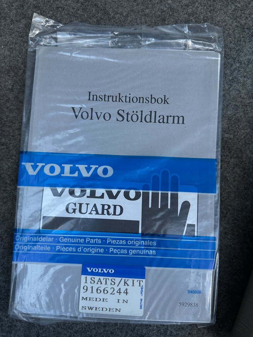 Dokumentation, 1996 Volvo 850 R