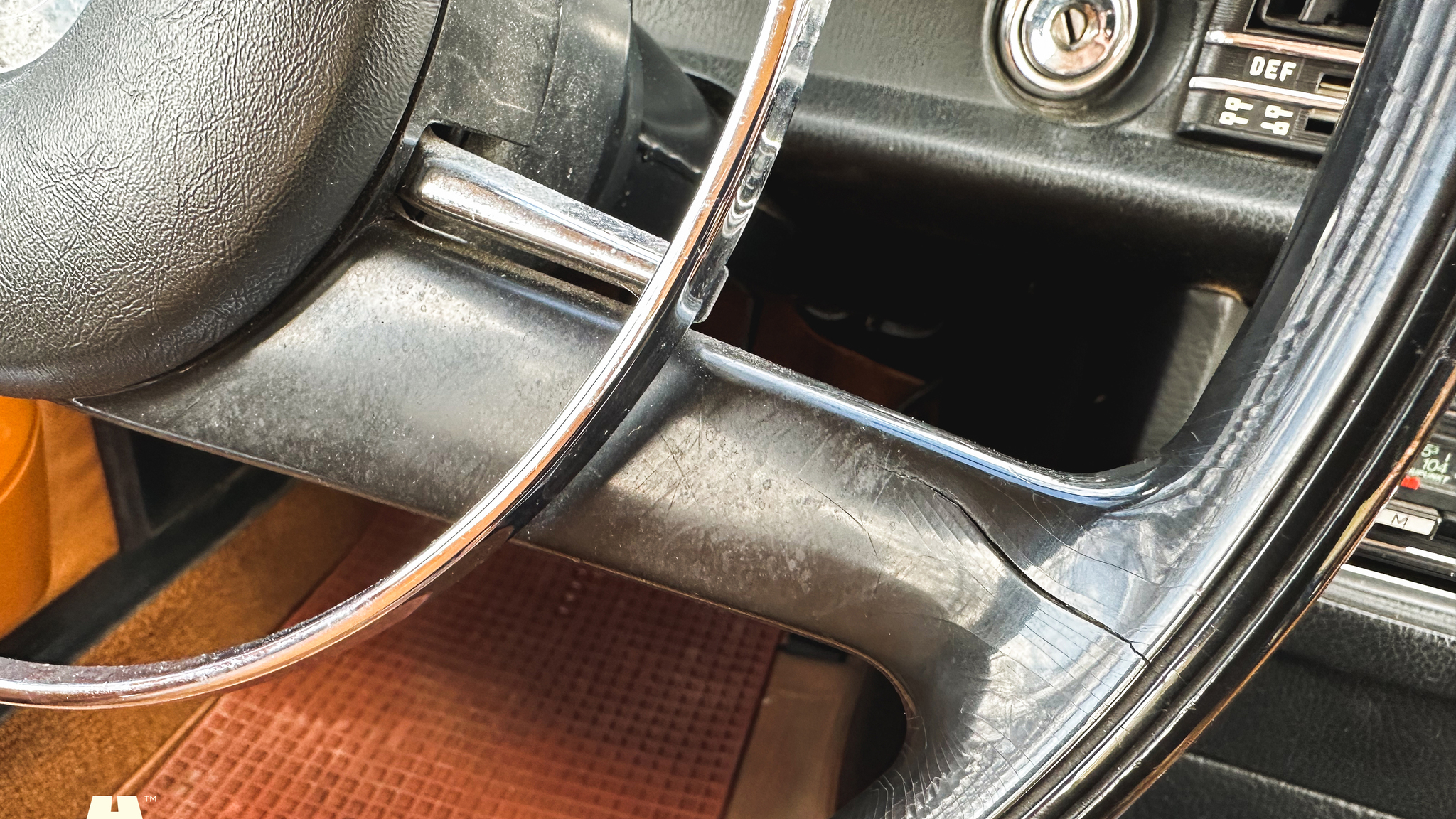 Innenraumfoto von 1972 Mercedes-Benz 200
