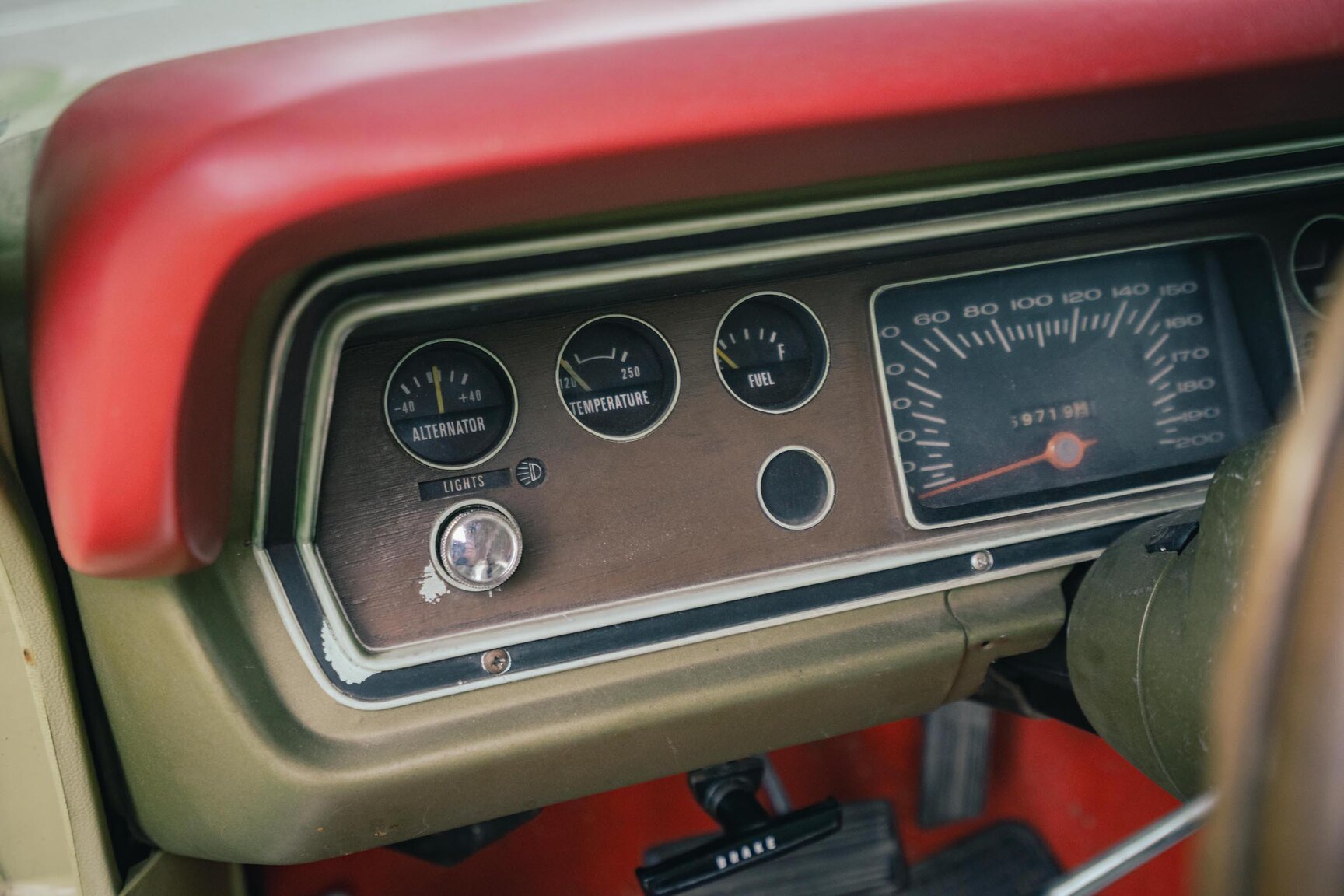 Interiörbild 1972 Plymouth Duster 360 (14)