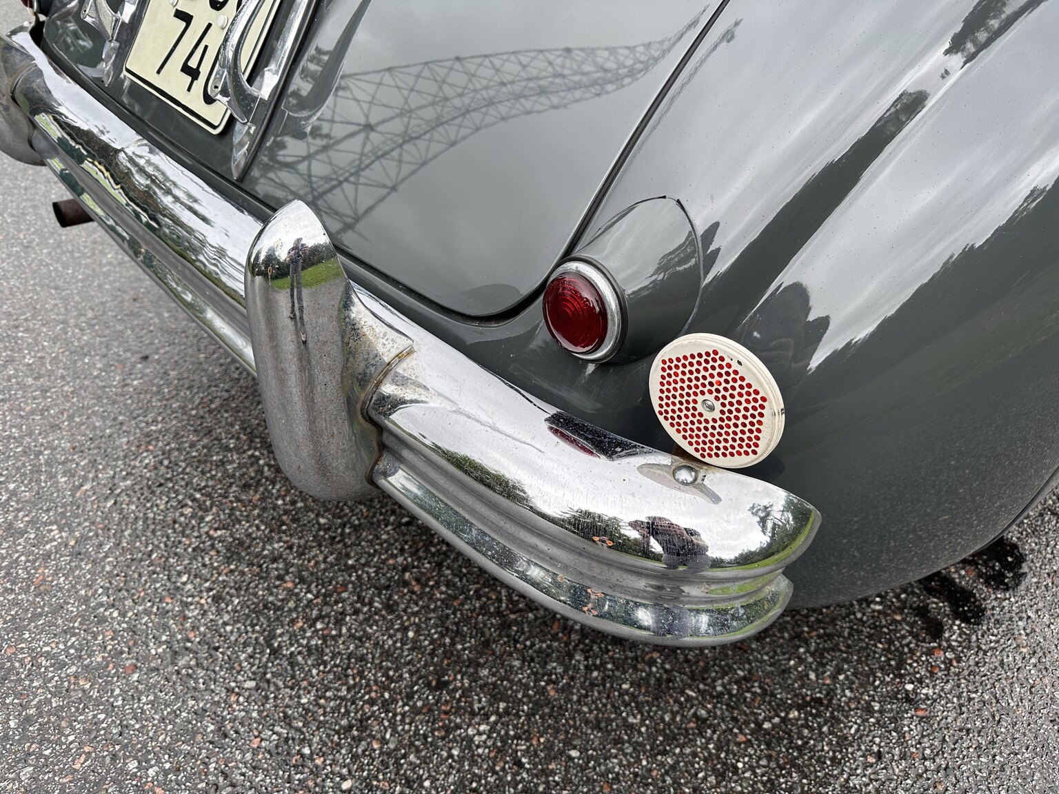 Exteriörbild på 1954 Jaguar Mark VII Saloon