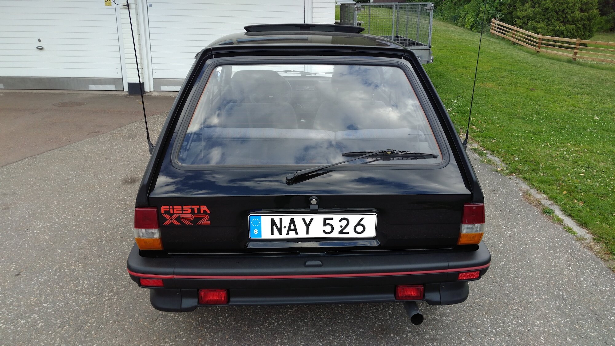 Exteriörbild på 1988 Ford Fiesta XR2