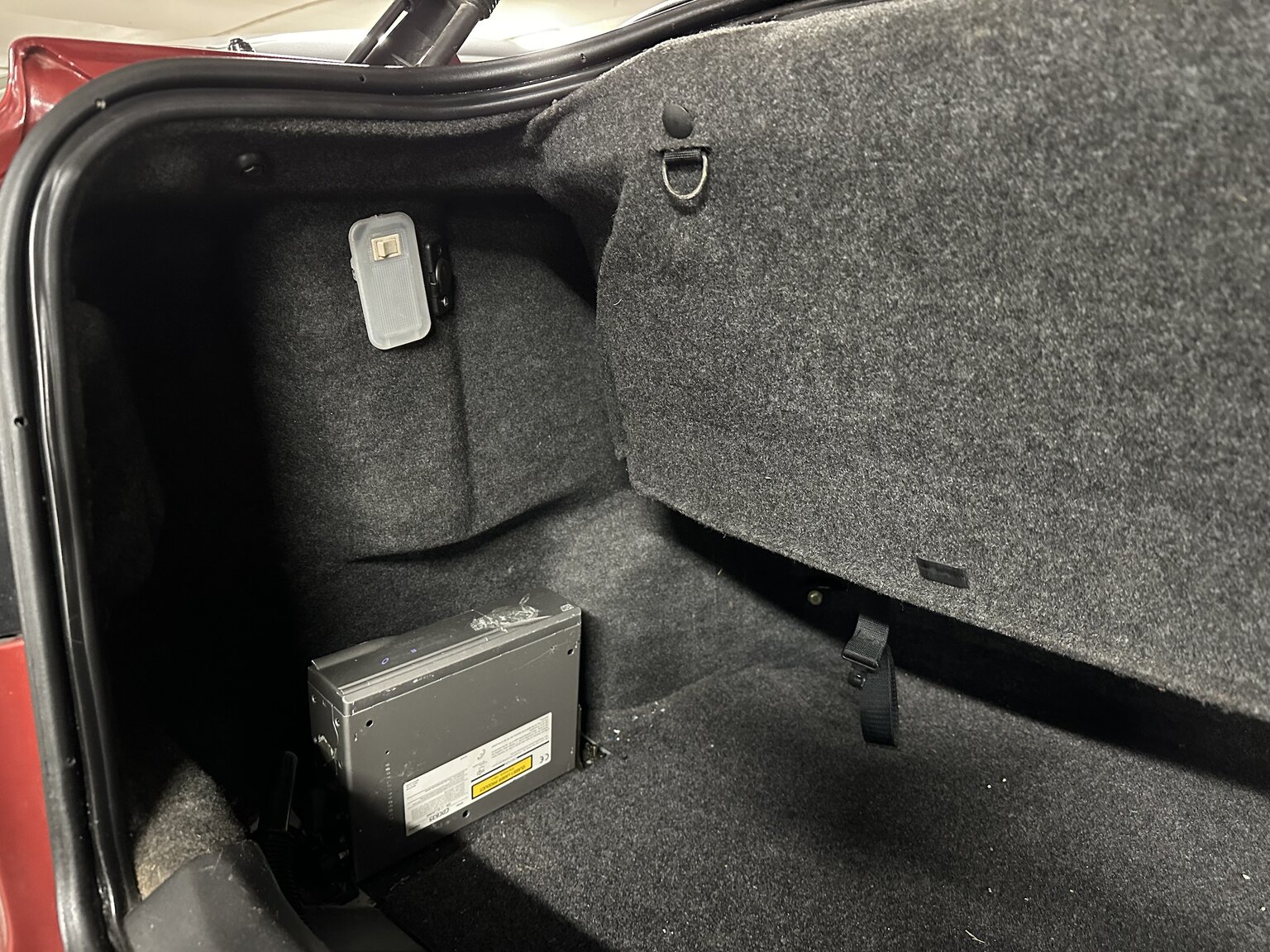 Interiörbild 1997 Saab 900 Cabriolet - En ägare