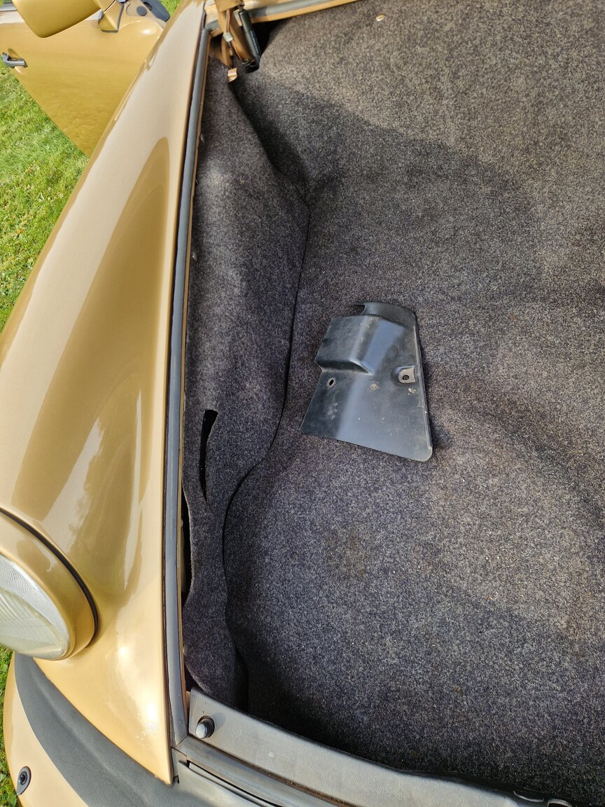 Interiörbild 1979 Porsche 911 SC Targa