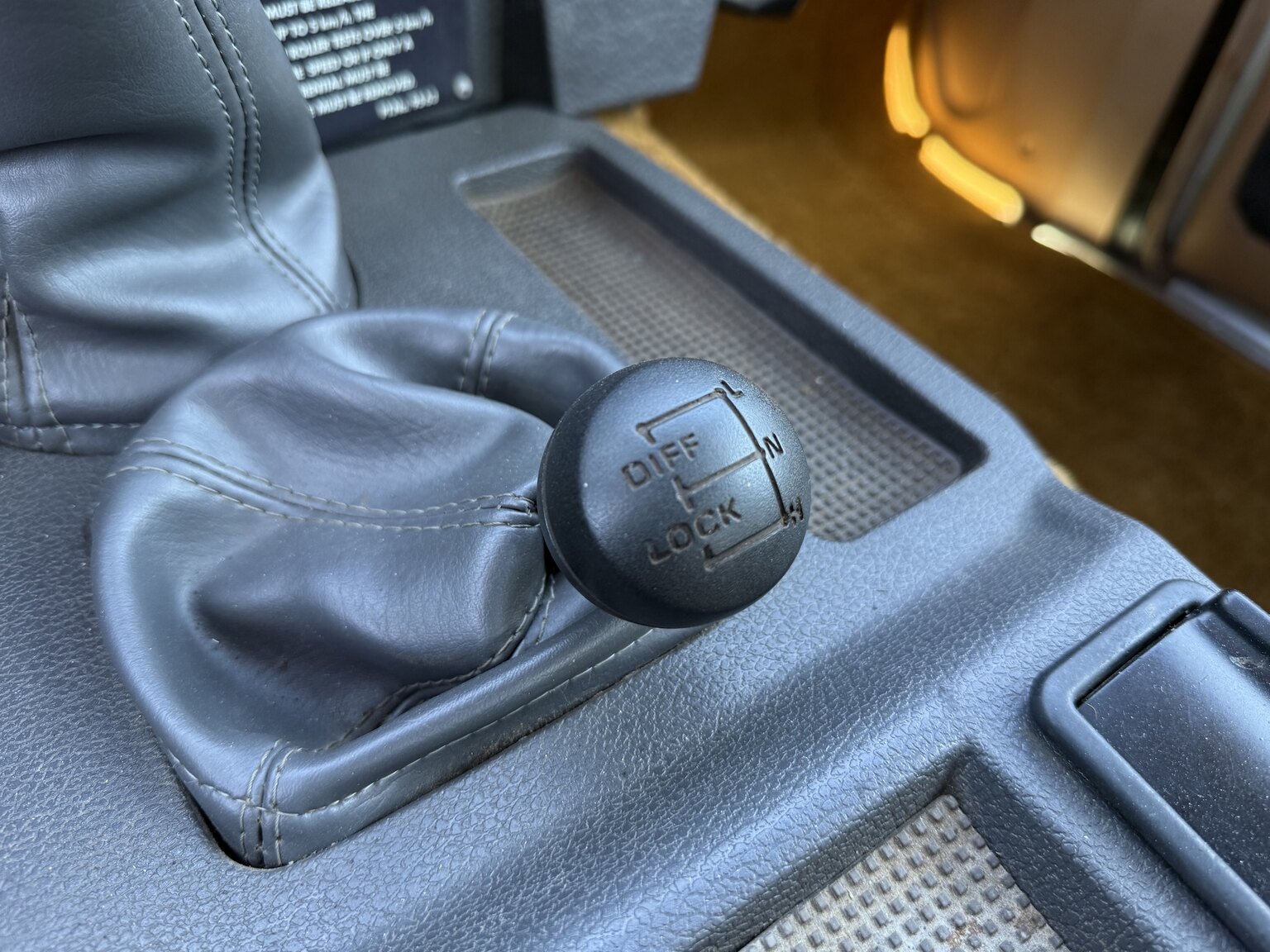Interior image of 1985 Land Rover Range Rover 3.5 V8
