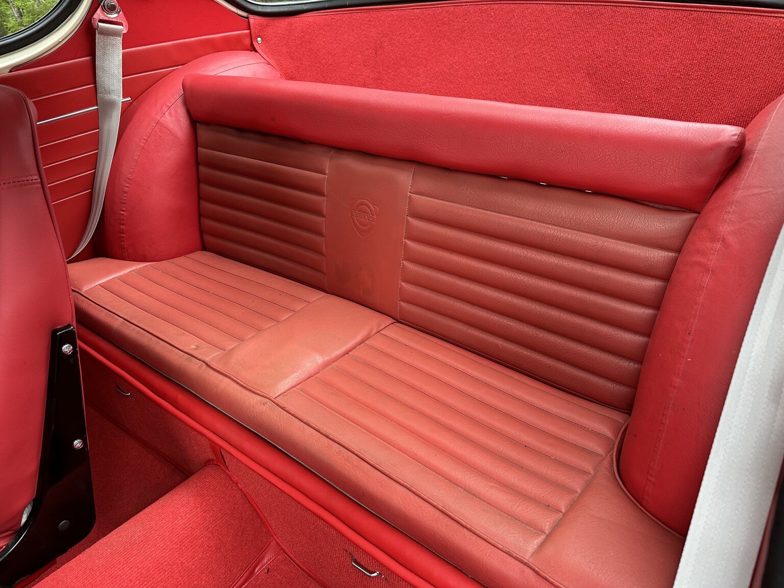 Interiörbild 1964 Volvo P 1800 S