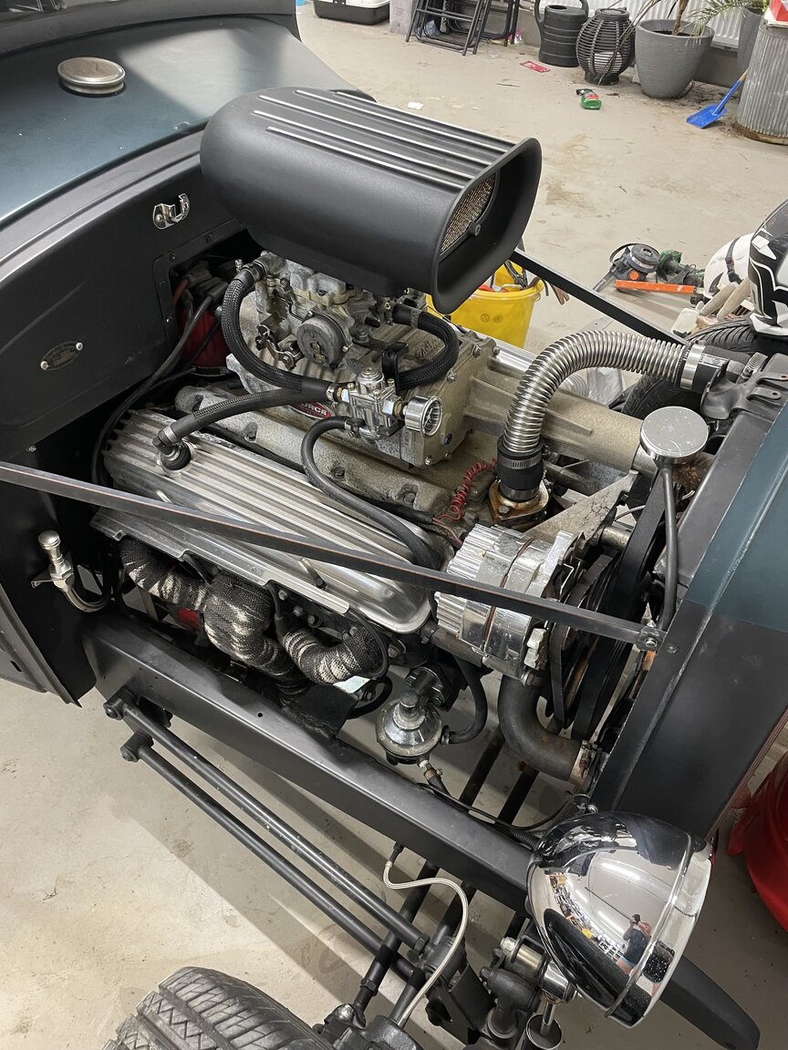 Image of 1929 Ford A "HotRod" mechanics