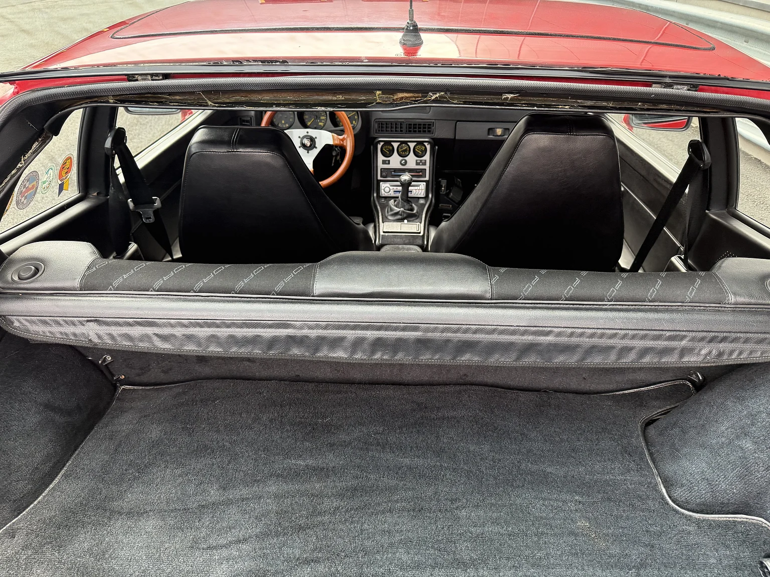 Interiörbild 1984 Porsche 944 Targa (26)