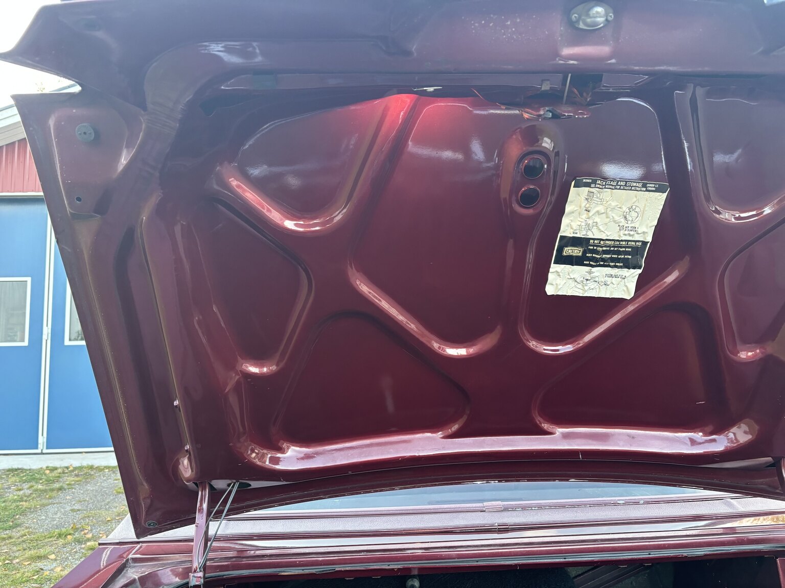 Innenraumfoto von 1976 Chrysler Cordoba