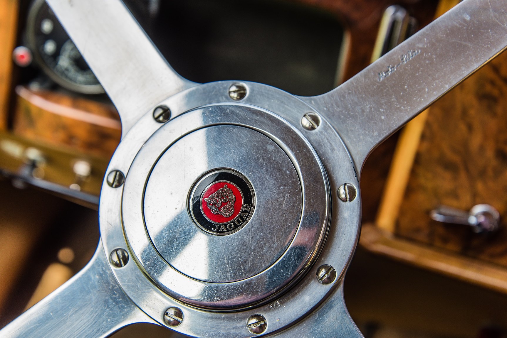 Interior image of 1958 Jaguar MKI 3.4 XK