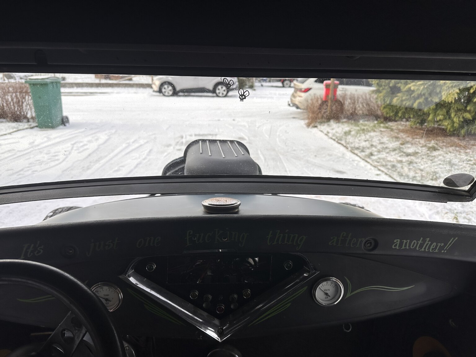 Interior image of 1929 Ford A "HotRod"