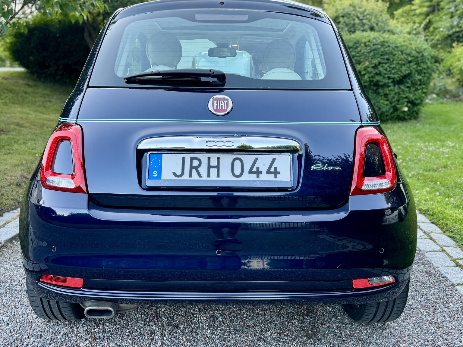 Exteriörbild på 2017 Fiat 500 Riva
