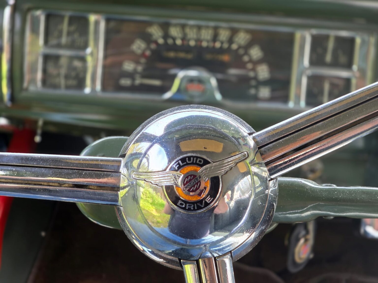 Interior image of 1948 Chrysler Windsor Club Coupé