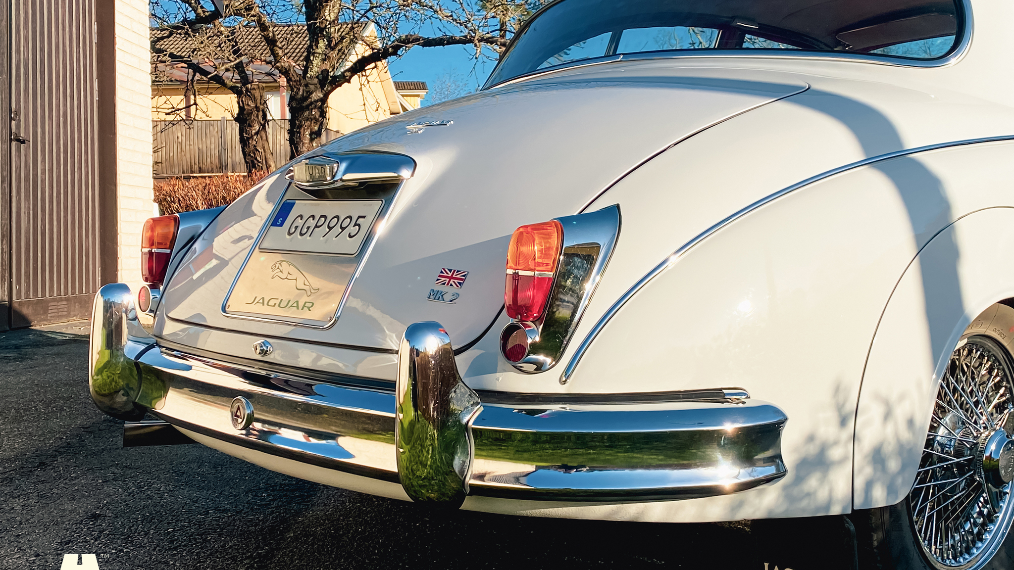 Exteriörbild på 1961 Jaguar Mark 2