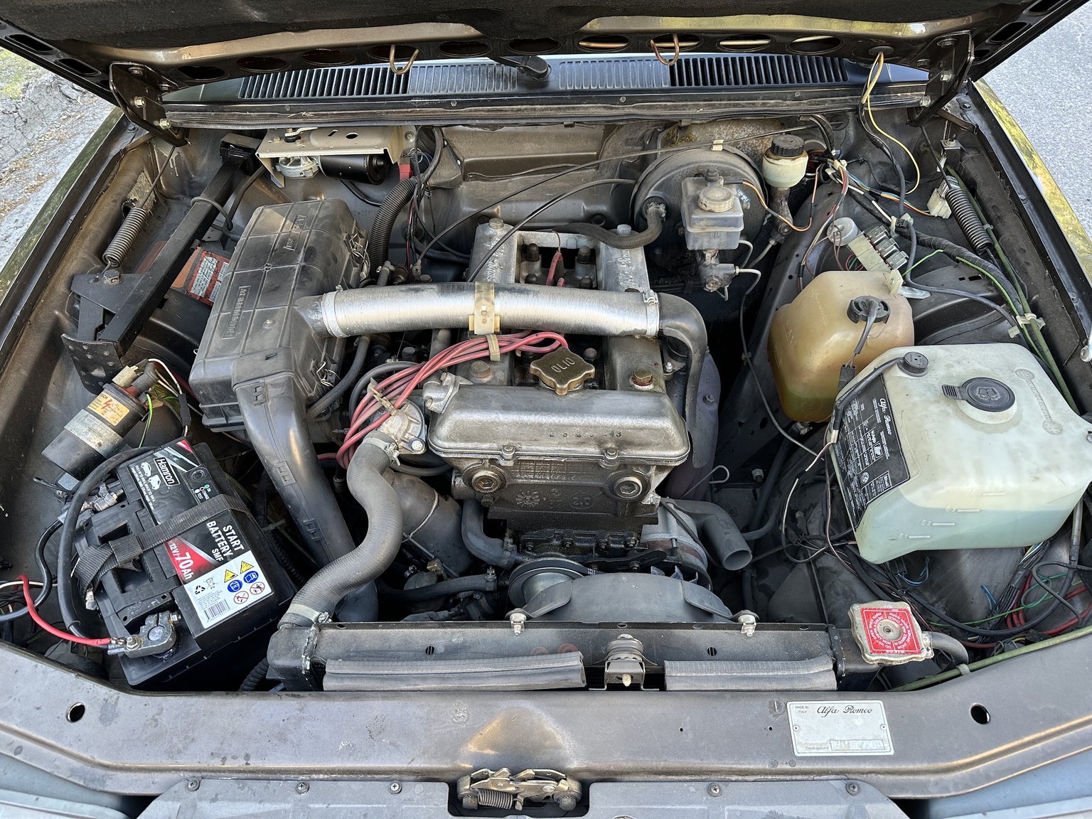 1984 Alfa Romeo Alfetta 2000, Mekanik