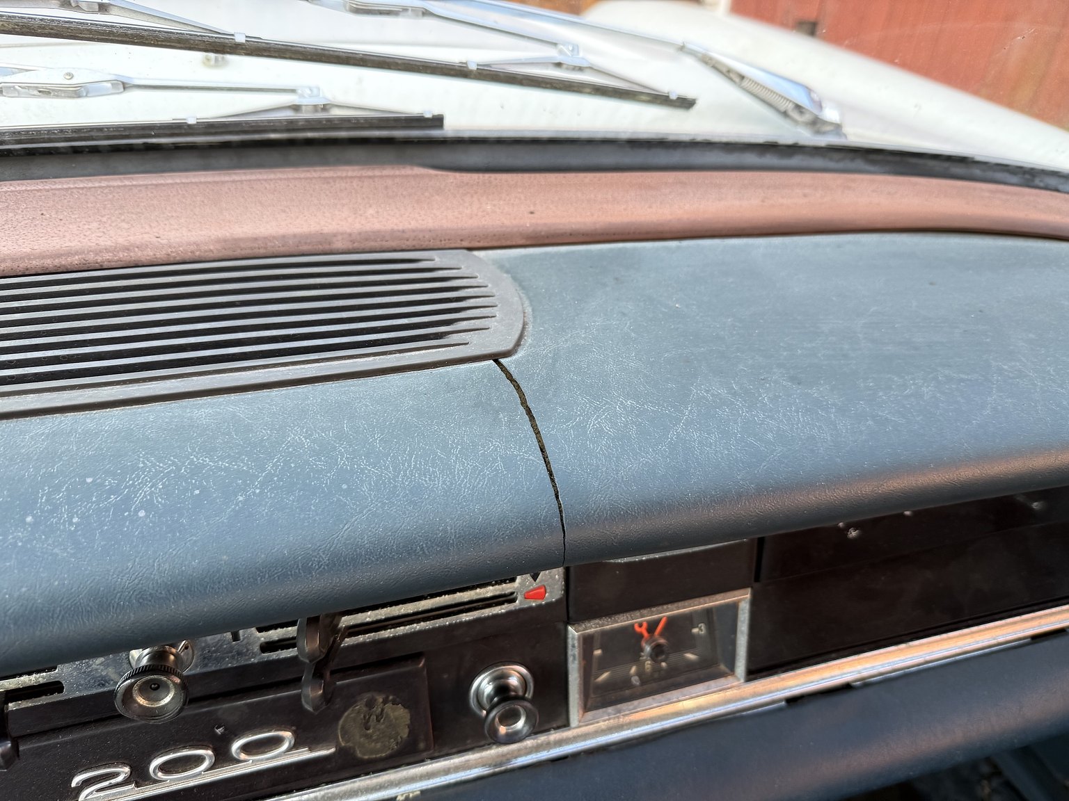 Interiörbild 1967 Mercedes-Benz 200