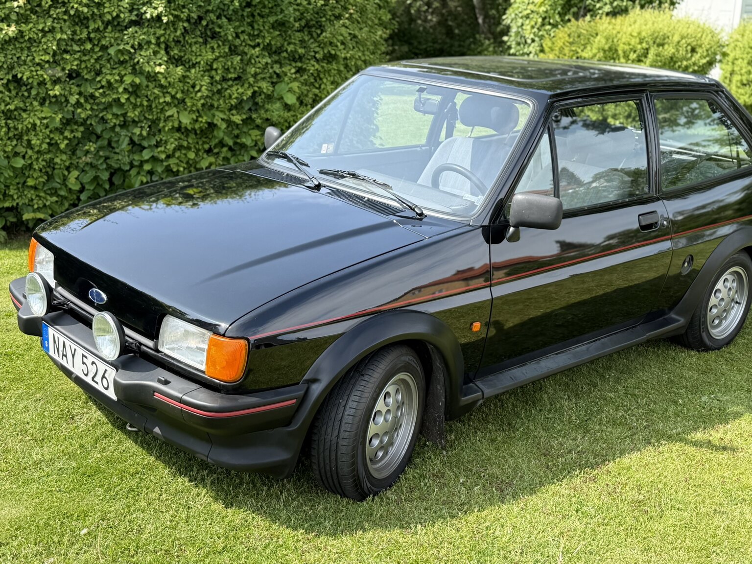 Exteriörbild på 1988 Ford Fiesta XR2
