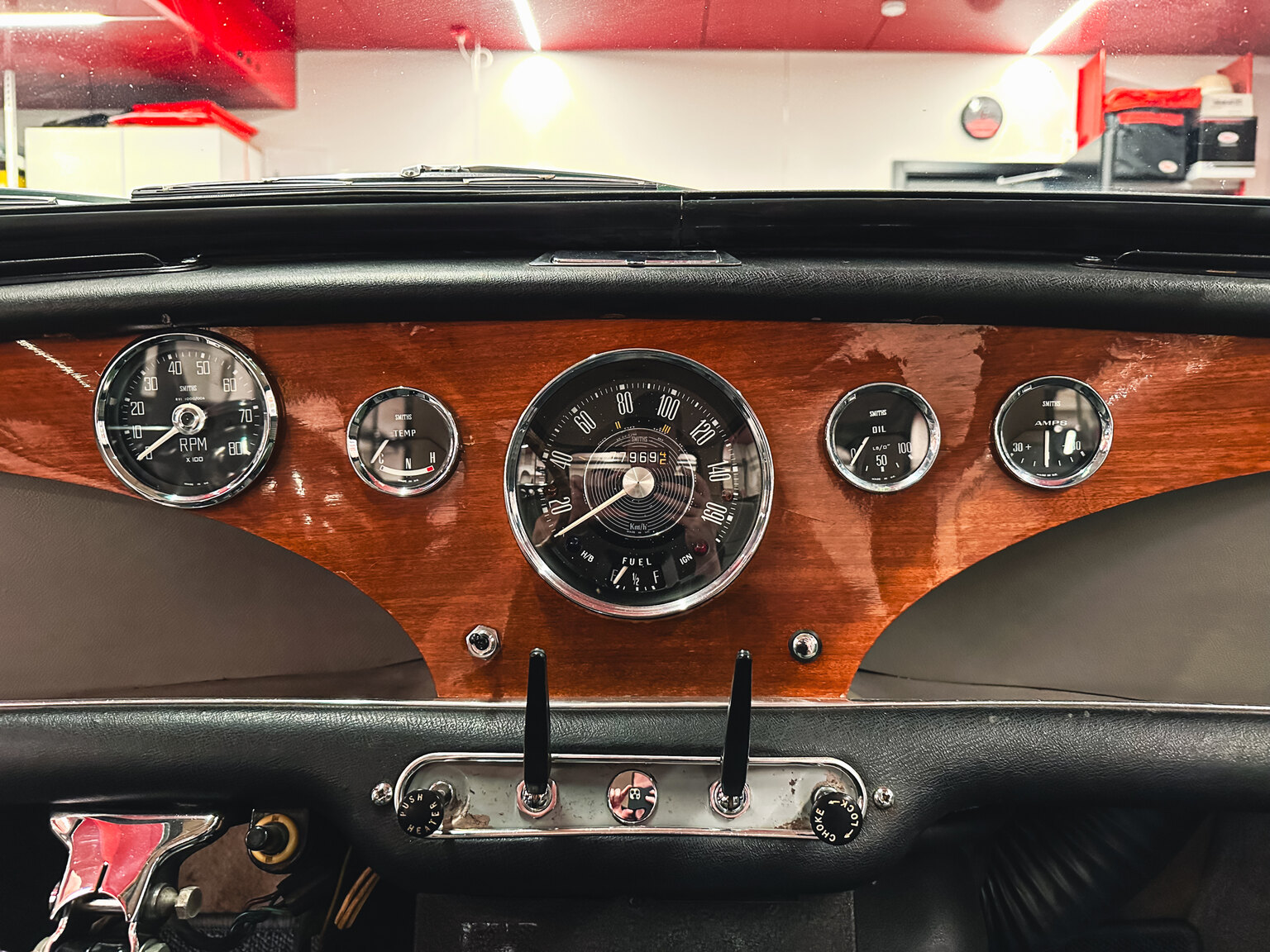 Interior image of 1965 Austin Cooper